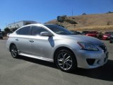 Brilliant Silver Nissan Sentra in 2014