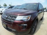 2018 Burgundy Velvet Ford Explorer XLT 4WD #129496192