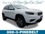 2019 Bright White Jeep Cherokee Limited 4x4 #129516323