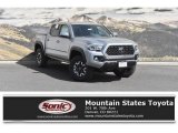 2018 Silver Sky Metallic Toyota Tacoma SR Double Cab 4x4 #129516252