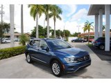 2018 Silk Blue Metallic Volkswagen Tiguan SE #129546340
