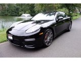 2016 Black Porsche Panamera Turbo #129546351