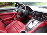 2016 Porsche Panamera Turbo Black/Carrera Red Interior