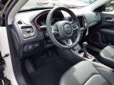 2019 Jeep Compass Trailhawk 4x4 Black/Ruby Interior