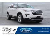 2018 White Platinum Ford Explorer Limited #129554423