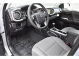 2019 Toyota Tacoma SR5 Double Cab 4x4 Cement Gray Interior