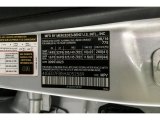 2017 GLE Color Code for Iridium Silver Metallic - Color Code: 775