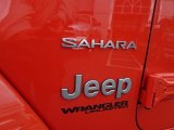 2018 Jeep Wrangler Unlimited Sahara 4x4 Marks and Logos