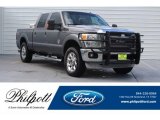 2011 Sterling Grey Metallic Ford F250 Super Duty Lariat Crew Cab 4x4 #129592630