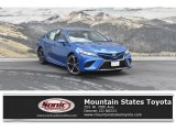 2019 Blue Streak Metallic Toyota Camry XSE #129592481