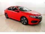 2016 Rallye Red Honda Civic EX-L Sedan #129592706