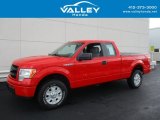 2013 Race Red Ford F150 XL SuperCab 4x4 #129592454