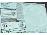 2019 Toyota Highlander Limited Platinum AWD Window Sticker