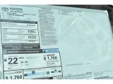2019 Toyota Highlander Limited Platinum AWD Window Sticker