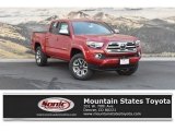 2019 Barcelona Red Metallic Toyota Tacoma Limited Double Cab 4x4 #129616175