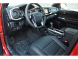2019 Toyota Tacoma Limited Double Cab 4x4 Black Interior