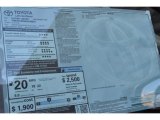 2019 Toyota Tacoma Limited Double Cab 4x4 Window Sticker
