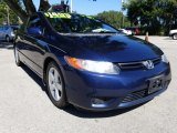 2007 Atomic Blue Metallic Honda Civic EX Coupe #129616379