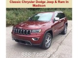 2019 Velvet Red Pearl Jeep Grand Cherokee Limited 4x4 #129616421