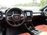2019 Volvo XC40 T5 Momentum AWD Oxide Red Interior