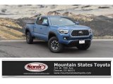 2019 Cavalry Blue Toyota Tacoma TRD Off-Road Double Cab 4x4 #129642715