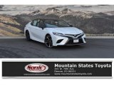 2019 Wind Chill Pearl Toyota Camry XSE #129616179