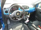 2018 Fiat 500 Abarth Nero (Black) Interior