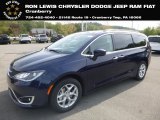 2019 Jazz Blue Pearl Chrysler Pacifica Touring Plus #129673125