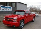 2003 Victory Red Chevrolet Silverado 1500 SS Extended Cab AWD #12958145