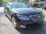 Obsidian Black Lexus LS in 2008