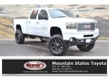 2013 Summit White GMC Sierra 2500HD Denali Crew Cab 4x4 #129697216