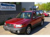 2005 Cayenne Red Pearl Subaru Forester 2.5 X #12958170