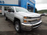 2019 Chevrolet Silverado 2500HD Work Truck Double Cab 4WD Front 3/4 View