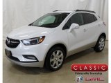 White Frost Tricoat Buick Encore in 2018