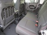 2018 Jeep Wrangler Unlimited Rubicon 4x4 Rear Seat