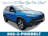 2018 Hydro Blue Pearl Jeep Cherokee Trailhawk 4x4 #129769063