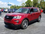 2018 Ruby Red Ford Explorer Sport 4WD #129769276