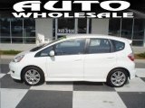 2009 Taffeta White Honda Fit Sport #12962324