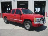 2004 Fire Red GMC Sierra 1500 SLT Extended Cab 4x4 #12945788