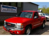 2004 Sport Red Metallic GMC Sierra 1500 SLE Regular Cab 4x4 #12958168