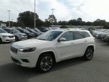 2019 Pearl White Jeep Cherokee Overland #129797217