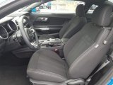 2019 Ford Mustang EcoBoost Fastback Ebony Interior