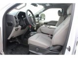 2019 Ford F450 Super Duty XL Crew Cab 4x4 Chassis Earth Gray Interior
