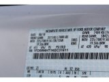 2019 F450 Super Duty Color Code for Oxford White - Color Code: Z1