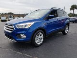 Lightning Blue Ford Escape in 2018