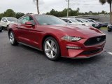 2018 Ford Mustang EcoBoost Fastback Front 3/4 View