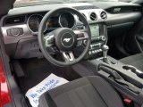 2018 Ford Mustang EcoBoost Fastback Ebony Interior