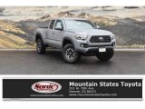 2019 Cement Gray Toyota Tacoma TRD Off-Road Access Cab 4x4 #129837478