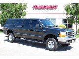 1999 Black Ford F250 Super Duty XLT Extended Cab 4x4 #12945790