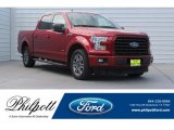 2017 Ruby Red Ford F150 XLT SuperCrew #129837611
